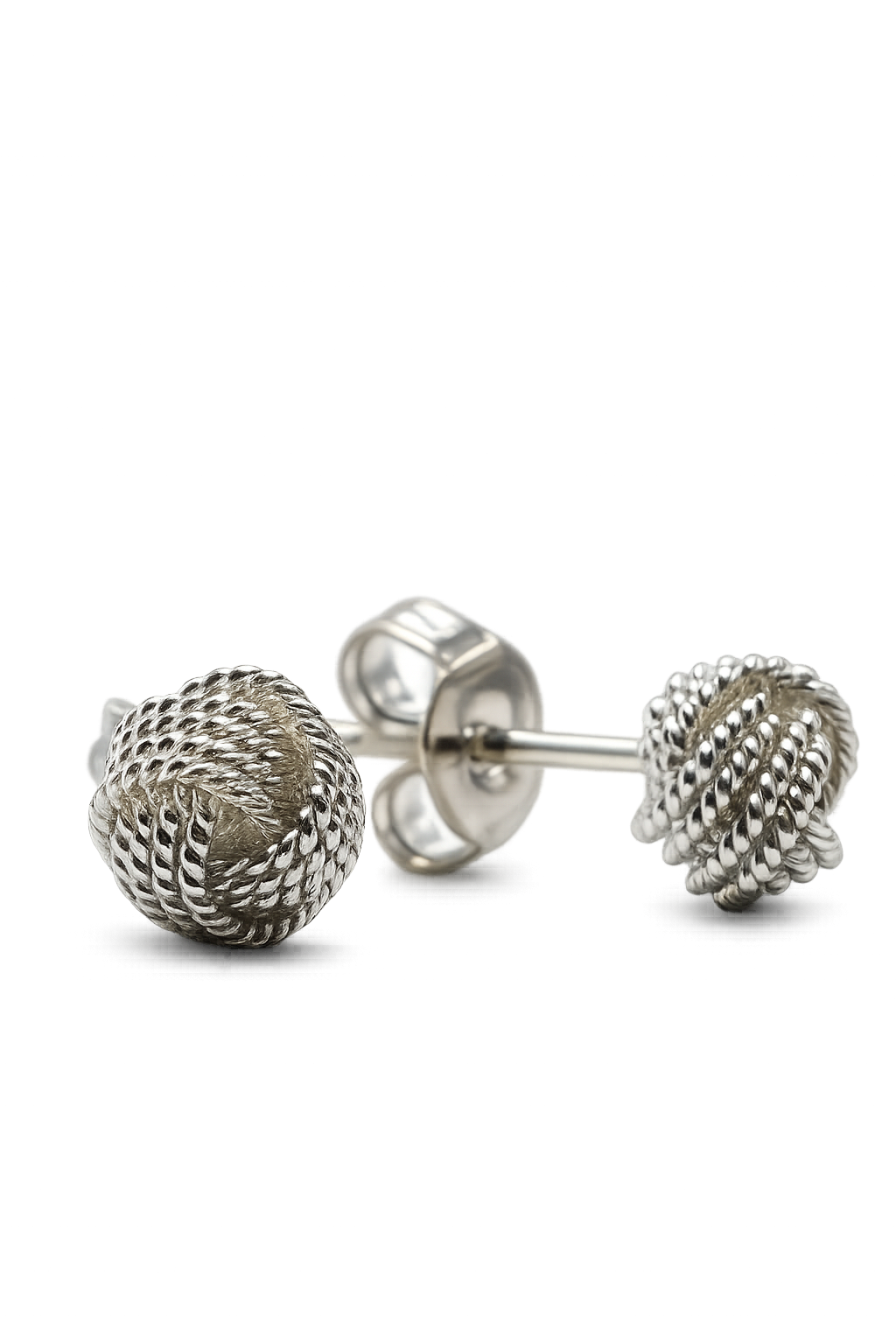 Sterling Silver Knot stud earrings