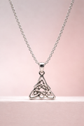 Celtic Triquetra Knot Pendant Necklace