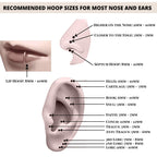 Surgical Steel Segment Ring: Hinged Septum or Nose Piercing