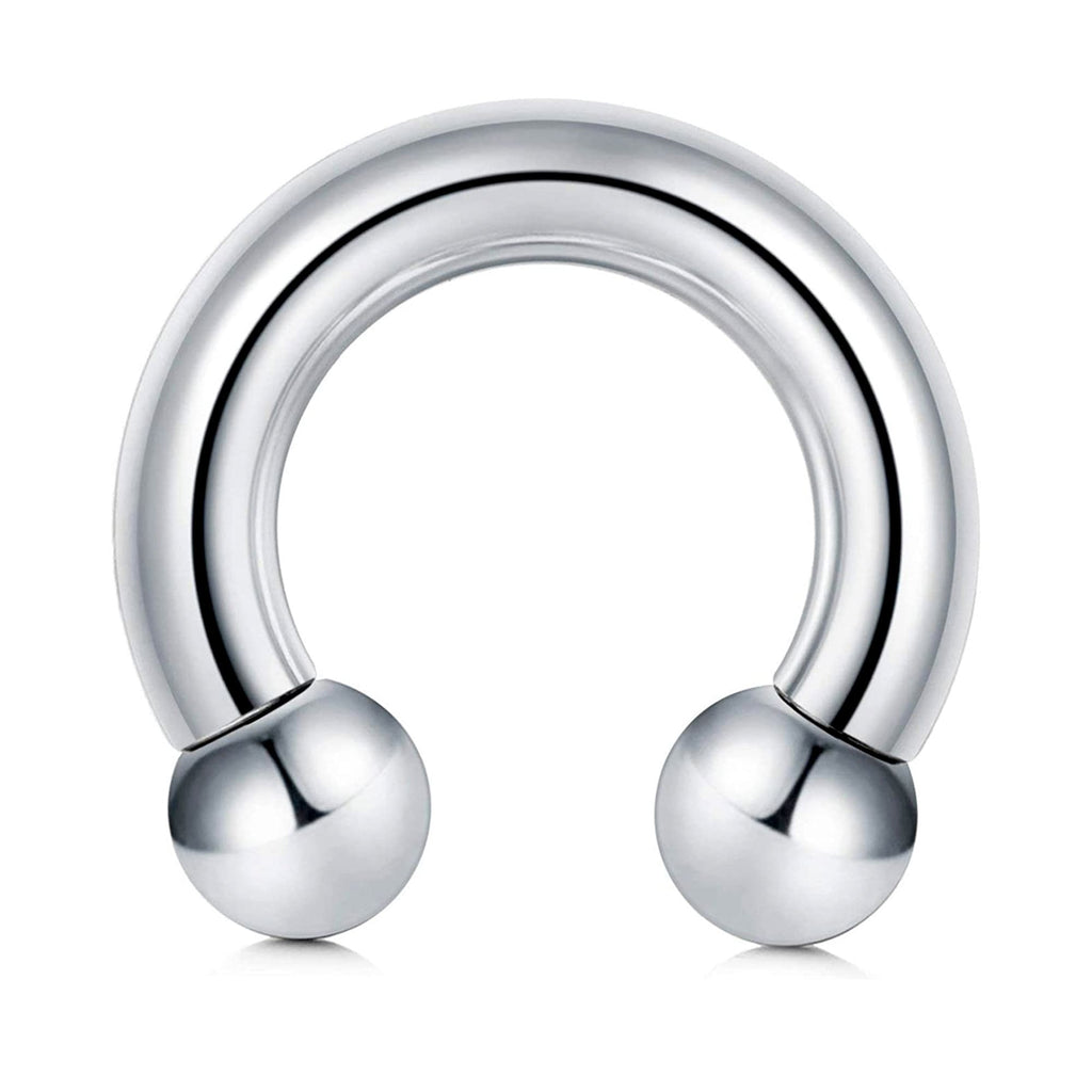 [DEACTIVATED]Surgical Steel Circular Barbell: Prince Albert, Septum, Lip, Nipple Piercing 10g-6g