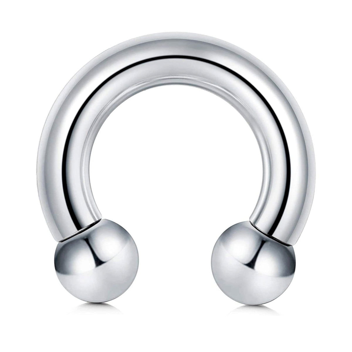 [DEACTIVATED]Surgical Steel Circular Barbell: Prince Albert, Septum, Lip, Nipple Piercing 10g-6g