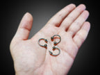 Titanium Spike Lip Ring: Ball Cone Septum, Helix, Cartilage Piercing (18G 16G 14G)