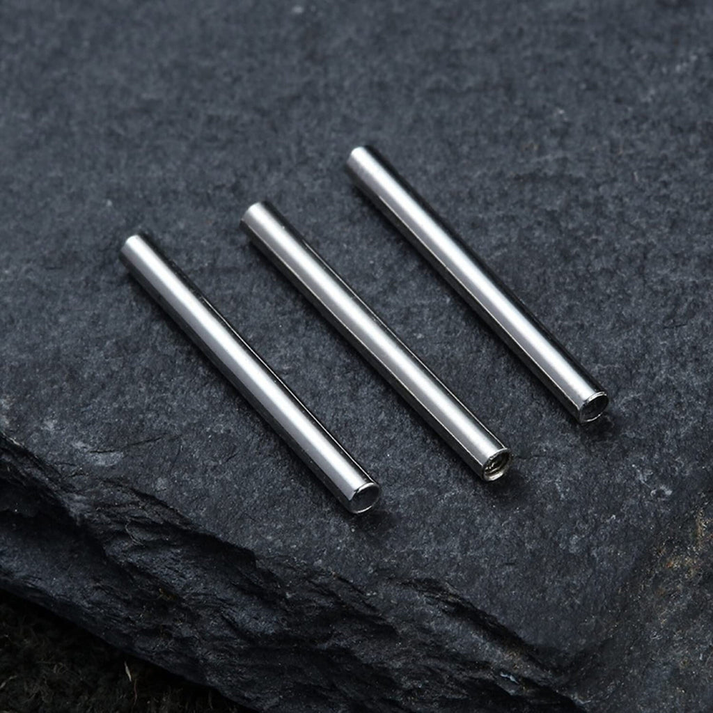 Internally Threaded Barbell Piercing: Surgical Steel (14g, 16g, 18g)