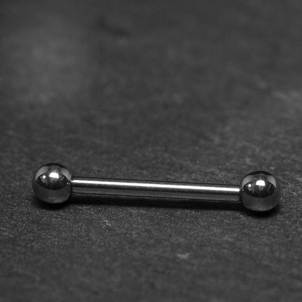 Surgical Steel Barbell Piercing: Industrial Barbell Stud (18g, 16g, 14g)