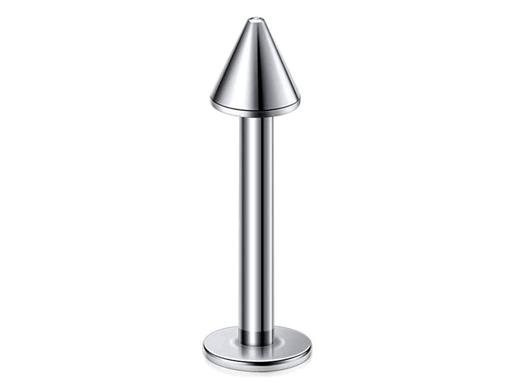 Titanium Spike Labret: Lip & Chin Piercing (14g-18g)