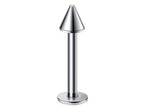 Titanium Spike Labret: Lip & Chin Piercing (14g-18g)