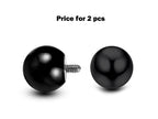Titanium Implant Grade Internal Ball Replacement Piercing Parts (2pcs)