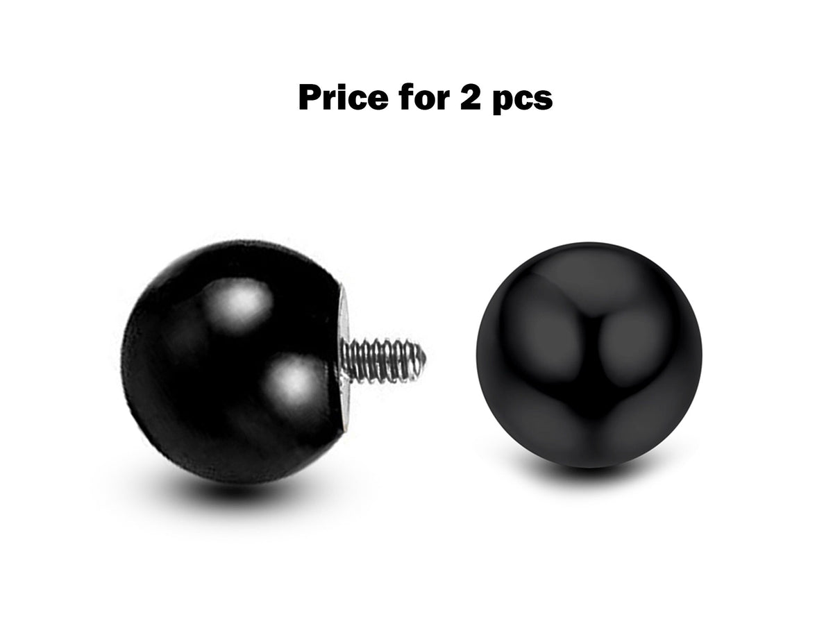 Titanium Implant Grade Internal Ball Replacement Piercing Parts (2pcs)