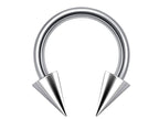 Titanium Horseshoe Nose Ring: Custom Barbell, 16g/14g