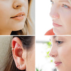 Surgical Steel Nose Ring Hoop: 20g 18g Helix Cartilage Earring