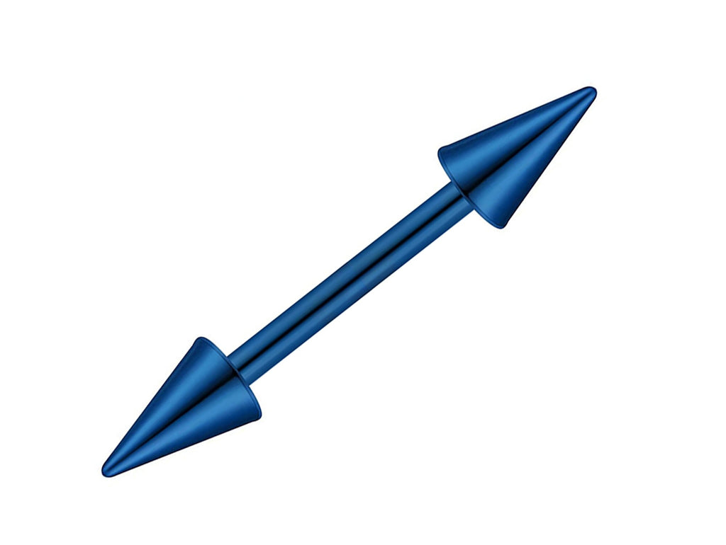 Spike Titanium Barbell Piercing (14g-18g)