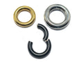 14K Gold, Titanium Prince Albert Piercing Segment Ring 12G 10G 8G 6G 4G 2G 1G 0G 00G Body Jewellery for Male Genitals, Nose Hoop - 1pc each order