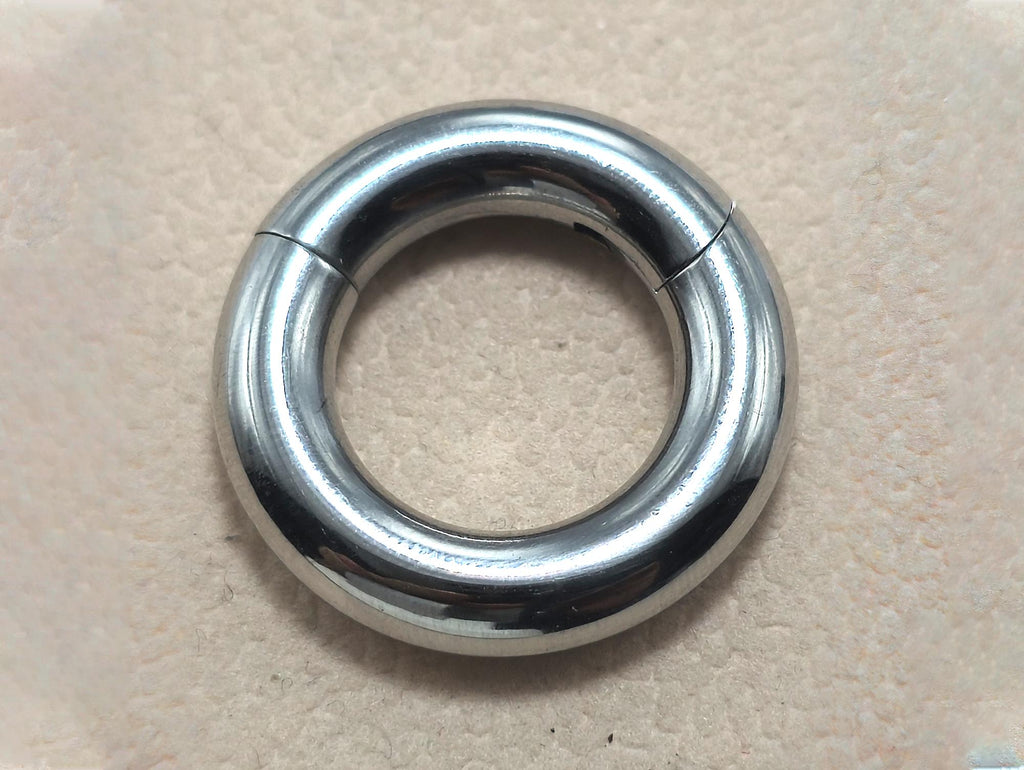 14K Gold, Titanium Prince Albert Piercing Segment Ring 12G 10G 8G 6G 4G 2G 1G 0G 00G Body Jewellery for Male Genitals, Nose Hoop - 1pc each order