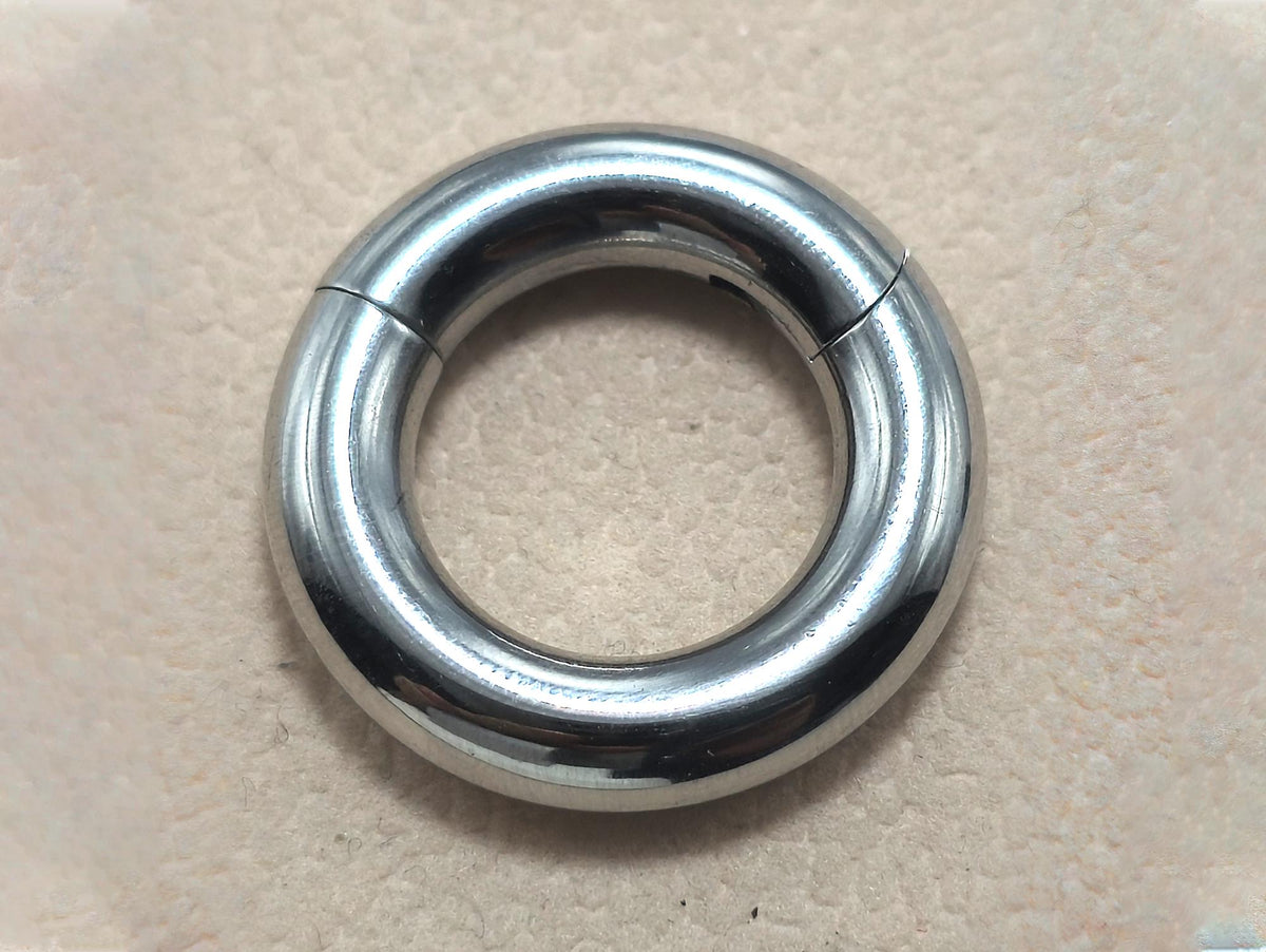 14K Gold, Titanium Prince Albert Piercing Segment Ring 12G 10G 8G 6G 4G 2G 1G 0G 00G Body Jewellery for Male Genitals, Nose Hoop - 1pc each order