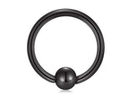 Surgical Steel Captive Bead Ring: Ball Closure Piercing - Multiple Colors