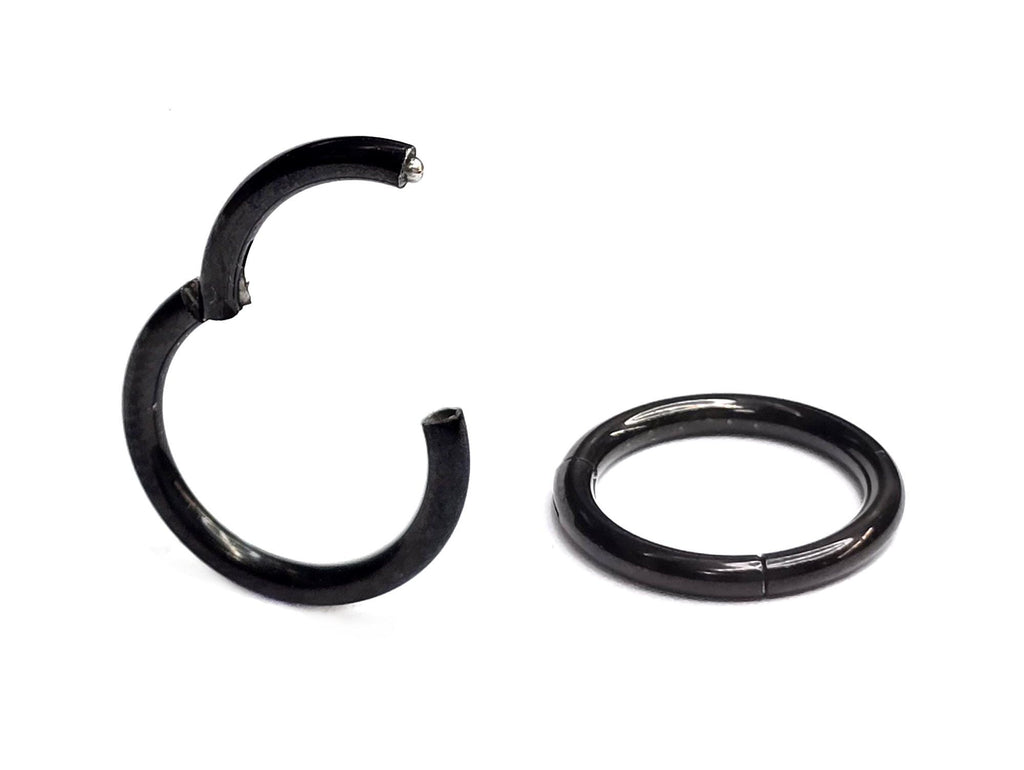Hinged Segment Ring: Surgical Steel Septum or Nose Piercing