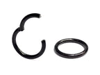 Hinged Segment Ring: Surgical Steel Septum or Nose Piercing