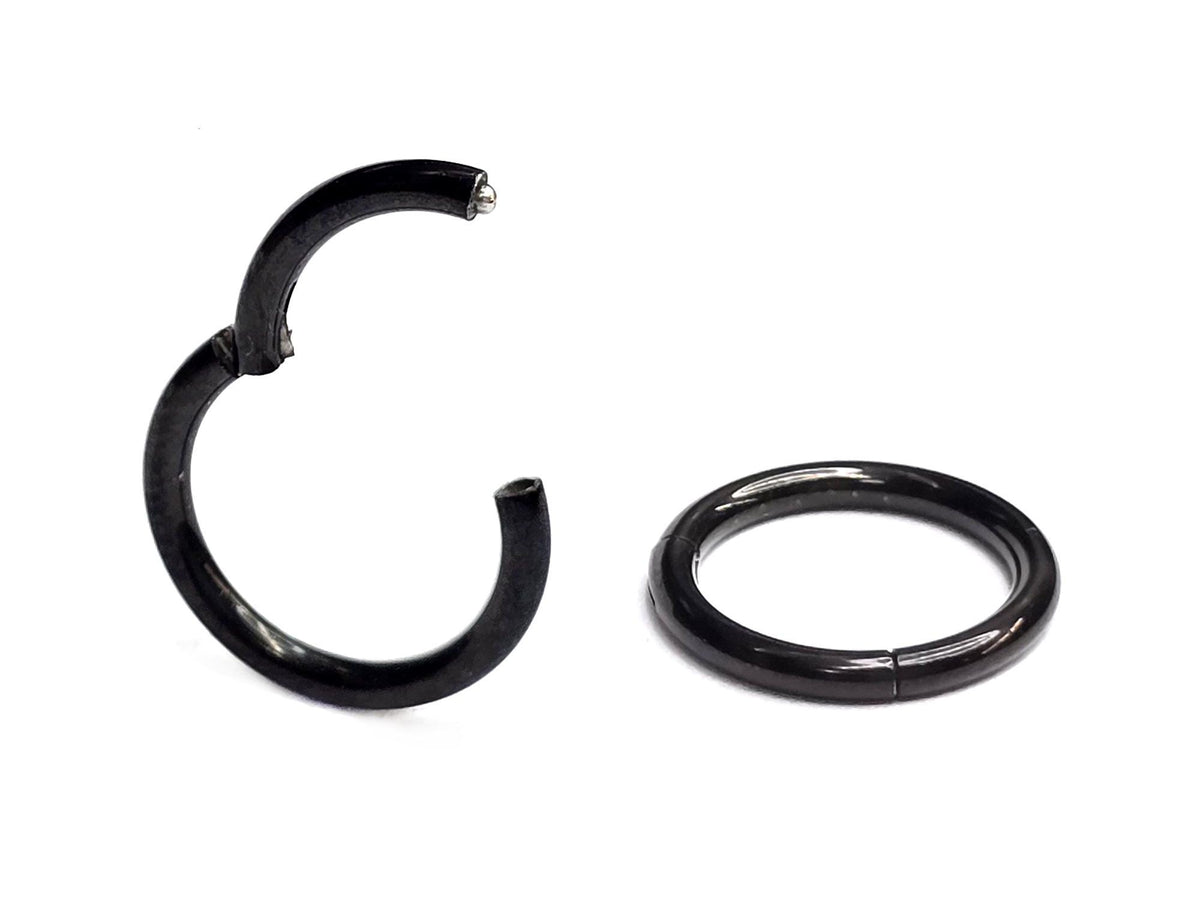 Hinged Segment Ring: Surgical Steel Septum or Nose Piercing