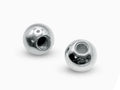 14K White Gold Threaded Piercing Ball Replacement: Handmade Body Jewelry