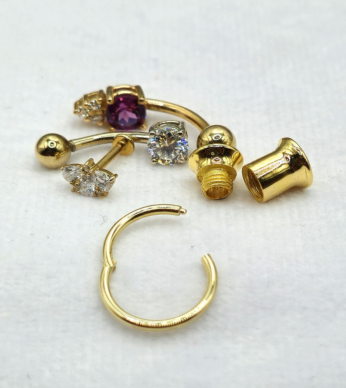 Custom 14K Gold Body Piercing Jewelry: Made to Order Estimate