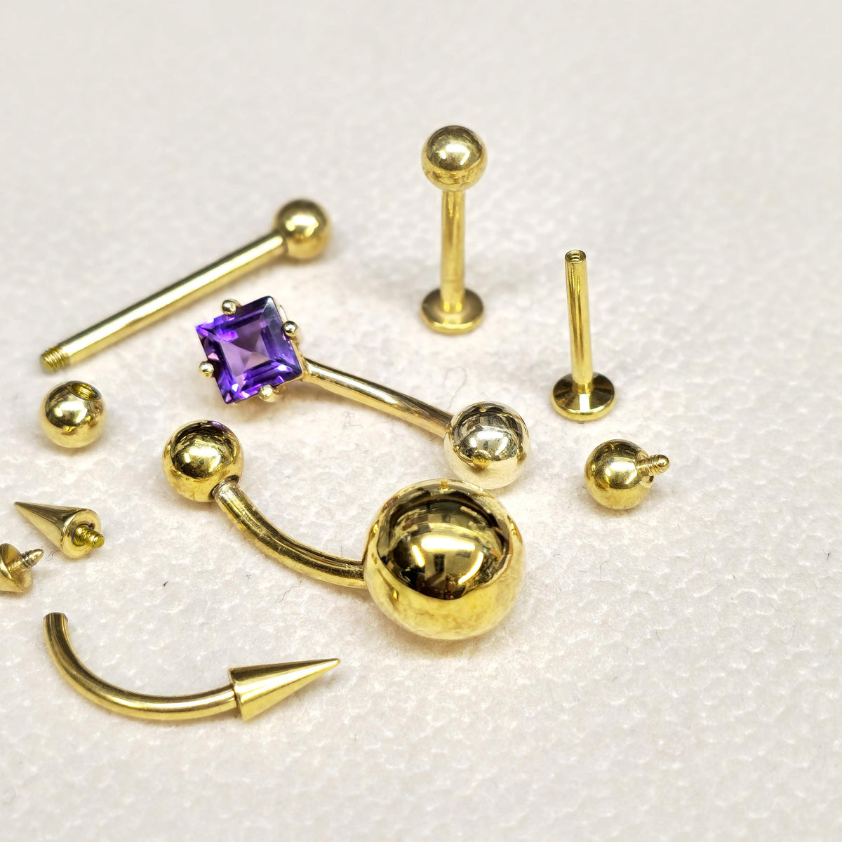 Custom 14K Gold Body Piercing Jewelry: Made to Order Estimate