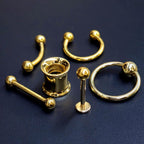 Custom 14K Gold Body Piercing Jewelry: Made to Order Estimate