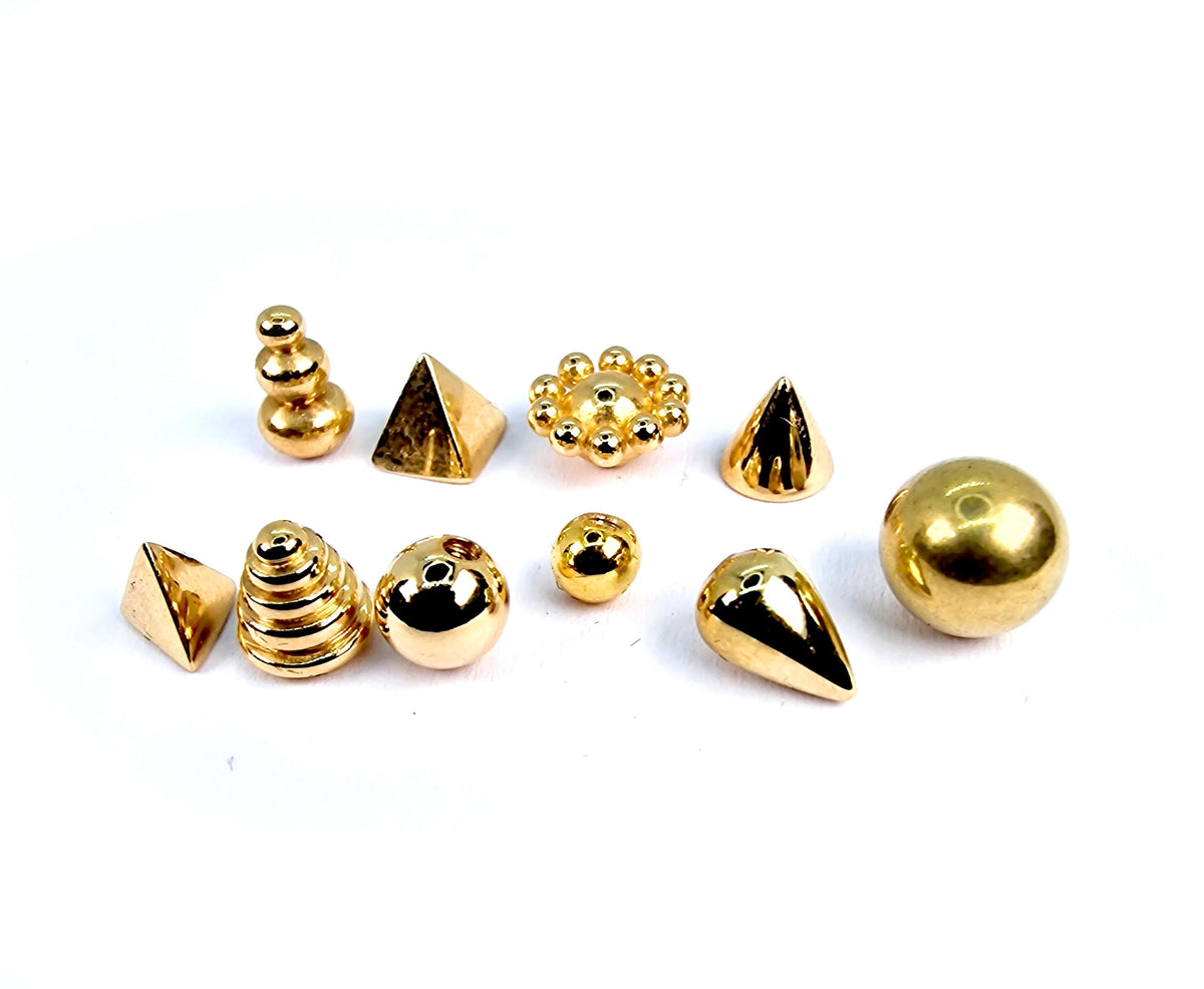 Custom 14K Gold Body Piercing Jewelry: Made to Order Estimate