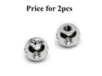 Multi Crystal Ball Attachment: Surgical Steel Piercing Parts (2pcs)