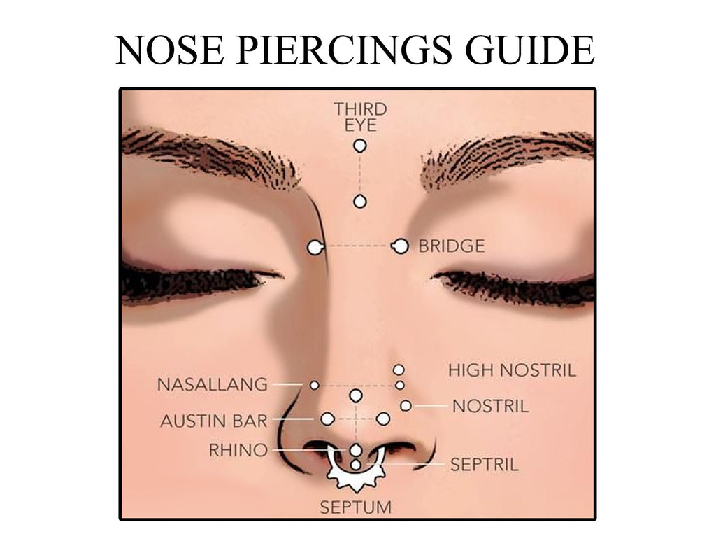 Titanium Nose Bone Stud: 20G (0.8mm) Piercing in Black, Gold, Silver