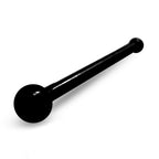 Titanium Nose Bone Stud: 20G (0.8mm) Piercing in Black, Gold, Silver
