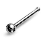Titanium Nose Bone Stud: 20G (0.8mm) Piercing in Black, Gold, Silver