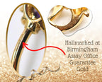 14K Gold Piercing Ball Replacement: Internally Threaded Barbells, Labrets
