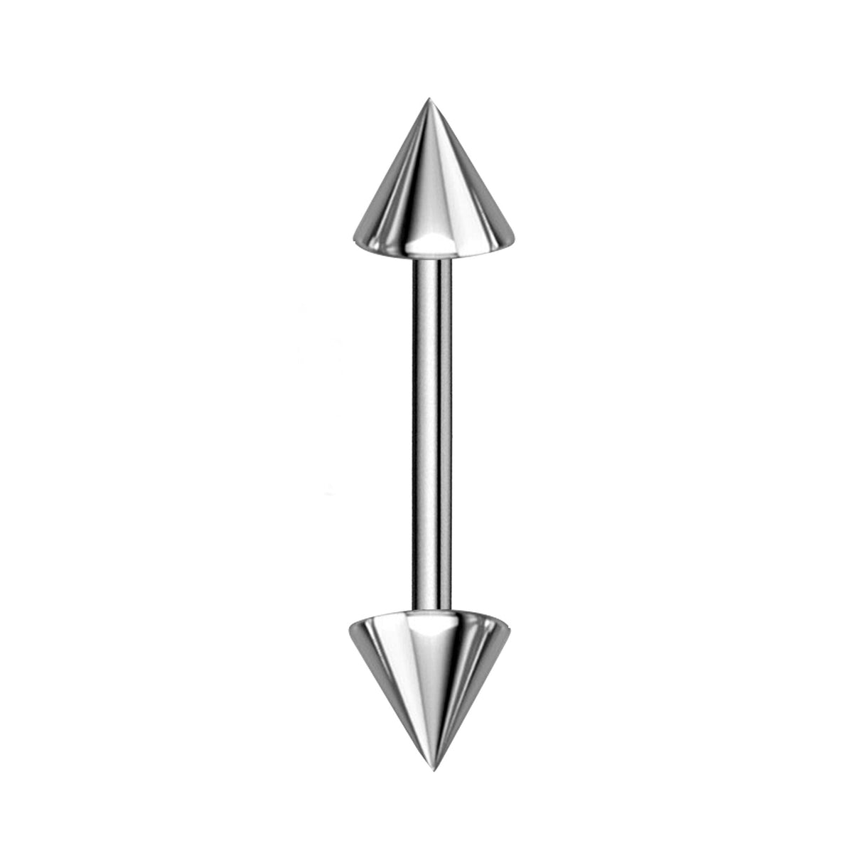 Custom Barbell Piercing: Surgical Steel, Spike, Gem & Disco Ball