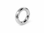 14K White Gold Big Size Hinged Segment Ring: Septum, Nose, Lip, Cartilage Piercing