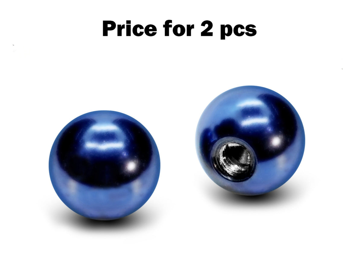 Titanium Ball Replacement Piercing Parts: 14g/16g/18g (2pcs)