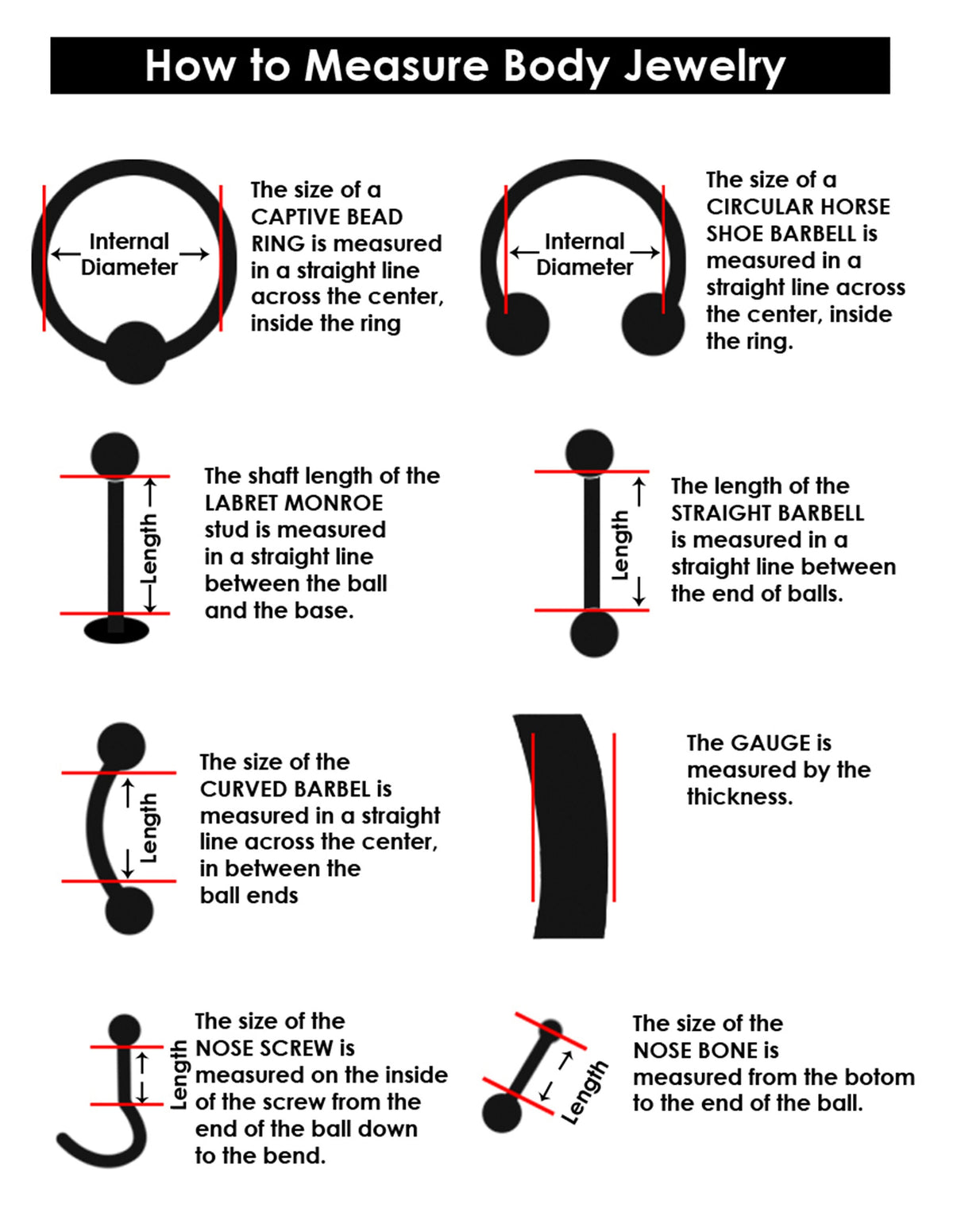 Titanium Labret Stud: Multi Stone Crystal Ball Piercing (16g, 14g)