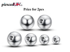 Surgical Steel Body Jewelry Replacement Balls (2pcs)