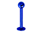 Surgical Steel Flatback Labret Stud: Lip Piercing Jewelry (18g, 16g, 14g)