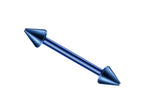 Cone End Barbell Piercing: Titanium ASTM F136