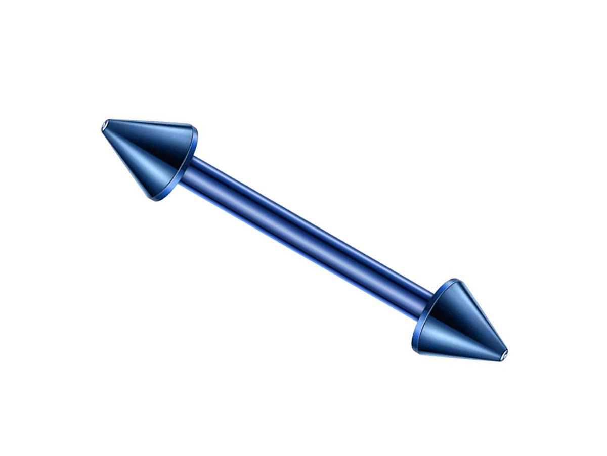 Cone End Barbell Piercing: Titanium ASTM F136
