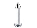 Titanium Labret Stud: Custom Lip Piercing, 16g/14g, Spike/Ball