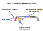 Titanium Staple Barbell: Flat Surface Dermal Piercing with Pyramid Crystal