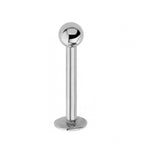 Custom Surgical Steel Labret Lip Piercing: 16g/14g, Spike, Gem, Ball