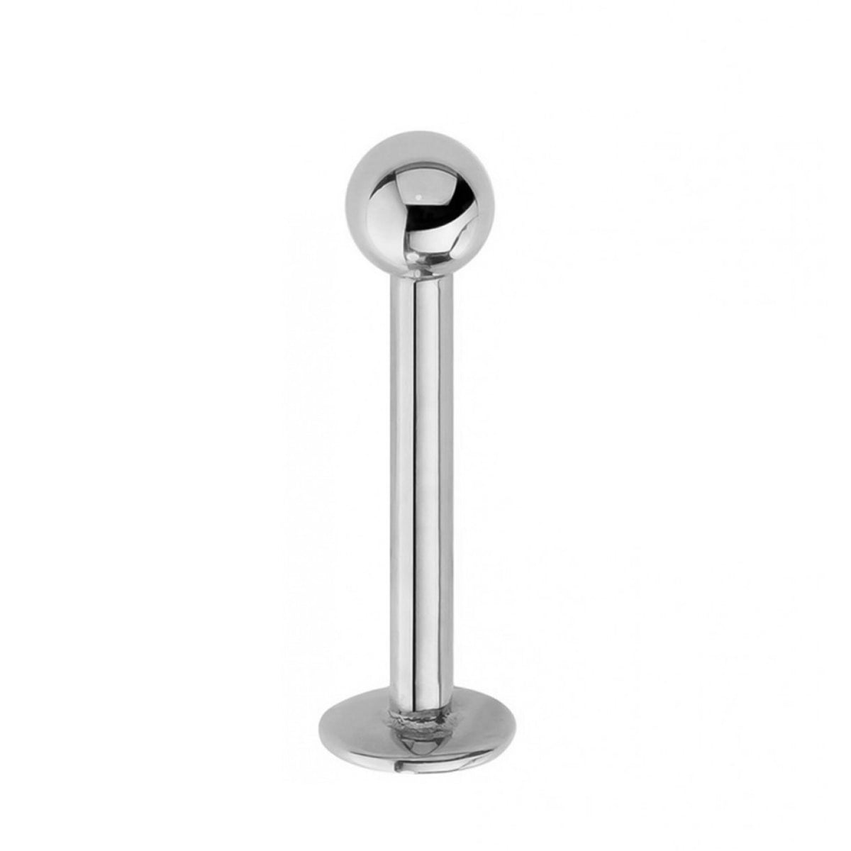 Custom Surgical Steel Labret Lip Piercing: 16g/14g, Spike, Gem, Ball