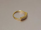 Gold Plated 28G Silver Nostril Ring with Crystal Sets - Bendable Nostril Piercing, Nose Piercing size 8mm