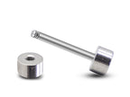 Barrel Barbell Piercing - Barbell Stud or Curved Barbell – 16g (1.2mm) – Barbell Earrings, Tongue, Nipple Piercing, Ear, Tragus, Helix