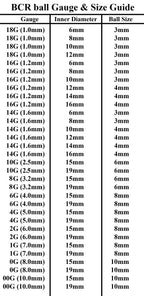 Rainbow Septum Ring, Titanium Nose Ring 16g( 1.2mm) Piercings for Ear, Lip Ring, Nipple Ring and more – Gauge 18g to 0g – Length 6mm to 19mm