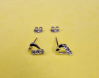 Heart Stud Earrings Fashion Jewelry for Women - High Quality and Sparkling CZ Crystals Earrings Packed in a Gift Box