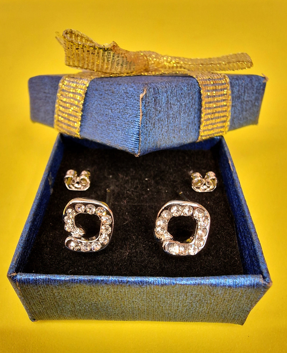 Unique Style Stud Earrings Fashion Jewelry for Women - High Quality and Sparkling CZ Crystals Earrings Packed in a Gift Box