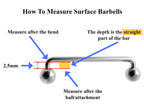 Titanium Surface Piercing Jewelry, Staple Barbell - Dermal Bar for Skin Piercing Body Modification and Body Jewellery